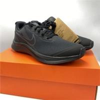 Nike Star Runner 3 Low Black Dark Smoke Grey DA2776-001 Uk 4 Gs Size New Boxed