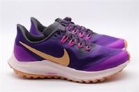 NIKE AIR ZOOM PEGASUS 36 TRAIL RUNNING TRAINERS PURPLE AR5676-500 WOMEN UK2.5