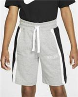 NIKE AIR SPORTSWEAR FRENCH TERRY FLEECE SHORTS GREY BV3600-050 KIDS BOYS M