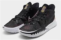 Nike Kyrie 7 Black Yellow Pink CQ9326 Size UK 3.5