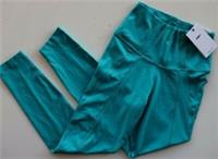 NIKE YOGA TRAINING DRI FIT HIGH RISE METALLIC TRIM LEGGINGS DD5772-356 WOMEN S - S Regular