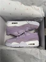 Size UK 2.5 - Nike Air Jordan 4 RM Trainers Doll Pink White Sail Black Unisex
