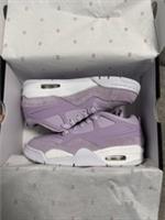 Size UK 4 - Nike Air Jordan 4 RM Trainers Doll Pink White Sail Black Unisex