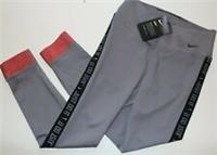 NIKE ONE ICON CLASH METALLIC TRIM TRAINING GYM TIGHTS BV5366-056 - WOMEN S - S Regular