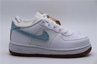 NIKE AIR FORCE 1 LV8 TD TRAINERS - WHITE CZ2663-100 TODDLER GIRLS BOYS UK4.5