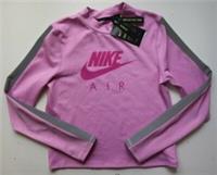 NIKE AIR MIDLAYER DRI FIT LONG SLEEVE TOP BEYOND PINK CU3331-680 WOMEN S - S Regular