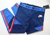 NIKE SPORTSWEAR UNIVERSITY TIGHT FIT LEGGINGS - BLUE VOID BV2941-492 WOMEN L - L Regular