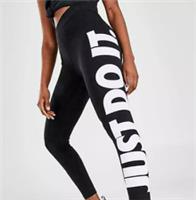 NIKE SPORTSWEAR LEG-A-SEE JUST DO IT JDI LEGGINGS - BLACK CN6890-010 WOMEN XS S - XS Regular