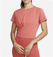 NIKE DRI FIT ONE LUXE TWIST TRAINING CROPPED CROP TOP - ADOBE DD4921-655 WOMEN S - S Regular