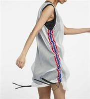 NIKE NIKELAB X RICCARDO TISCI X RT NRG MESH TANK JERSEY DRESS WHITE 909800-100 L - L Regular