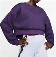 NIKE SPORTSWEAR CITY READY FLEECE CREW CROPPED SWEATSHIRT - CJ9475-525 - WOMEN S - S Regular