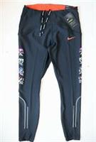 NIKE POWER SPEED TOKYO PRINT TIGHT FIT RUNNING TIGHTS BLACK CT2833-010 WOMEN S M - S Regular