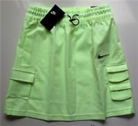 NIKE SPORTSWEAR SWOOSH CARGO WOVEN UTILITY SKIRT VOLT CZ8907-701 WOMEN S - S Regular