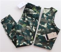 NIKE DRI FIT FAST CAMO PRINT RUNNING TIGHTS TANK SET OUTFIT DM7719-371 WOMEN S M - S Regular