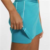 NIKE COURT DRI FIT TENNIS 2IN1 SKIRT SKORT TEAL NEBULA 939320-367 WOMEN L XL - XL Regular