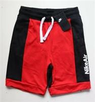 NIKE AIR SPORTSWEAR FRENCH TERRY FLEECE SHORTS RED CJ7858-657 KIDS BOYS L XL