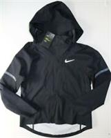 NIKE AEROSHIELD RUNNING HOODED ZIP JACKET BLACK BV3858-010 WOMEN S M - M Regular