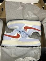 Nike Air Force 1 '07 Low Football Grey Vintage Coral Womens Size 3.5