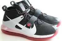 NIKE AIR FORCE MAX II 2 BASKETBALL TRAINERS BLACK RED GREY AV6243-003 MEN UK8