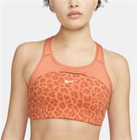 NIKE DRI FIT SWOOSH LEOPARD PRINT GYM TRAINING BRA DM0633-827 - WOMEN S - S Regular