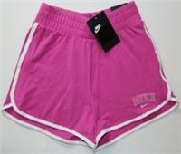 NIKE SPORTSWEAR STRETCH COTTON SLIM FIT SHORTS FUCHSIA BQ0106-623 WOMEN XS - XS Regular