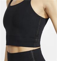 NIKE YOGA LUXE INFINALON DRI FIT CROP TANK TOP - BLACK CQ8965-010 WOMEN XS - XS Regular