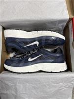 Size UK 5.5 - Nike P-6000 GS Thunder Blue Black Grey White Trainers - RRP £75!