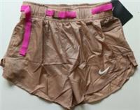 NIKE ICON CLASH RUNNING DRI FIT WOVEN SHORTS - DESERT DUST CJ2429-283 - WOMEN S - S Regular