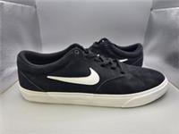 Nike Charge Canvas Mens Shoes in Black White UK 12 EU 47.5 Trainers Skate NEW