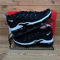 Nike Trainers Womens Size UK 5.5 Air VaporMax Plus Black White Running Shoes