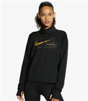 NIKE ICON CLASH MIDLAYER 1/2 ZIP RUNNING TOP - BLACK CZ1624-010 WOMEN S - S Regular