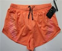 NIKE TEMPO LUX RUNWAY RUNNING LINED DRI FIT SHORTS - ORANGE CZ2839-835 WOMEN S - S Regular