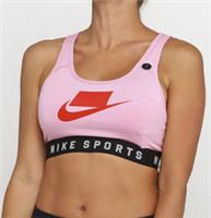 NIKE SWOOSH MEDIUM SUPPORT SPORTS GYM TRAINING BRA - PINK AT1764-629 - WOMEN XS - XS Regular