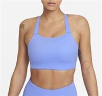 NIKE SWOOSH LUXE DRI FIT STRAPPY MEDIUM SUPPORT TRAINING BRA CJ0544-478 WOMEN XL - XL Regular