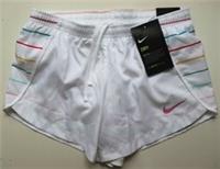 NIKE DRI FIT RUNNING BRIEF LINED STRIPED SHORTS WHITE CJ7559-100 KIDS GIRLS M
