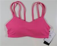 NIKE ALATE TRACE LIGHT SUPPORT PADDED TRAINING GYM BRA PINK DO6608-684 WOMEN S M - S Regular