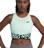 NIKE PRO TRAINING GYM INTERTWIST CROPPED CROP TANK TOP AH8779-357 WOMEN XL - XL Regular
