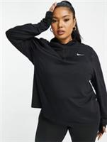 NIKE DRI FIT ELEMENT LONG SLEEVE RUNNING TOP CJ5502-010 WOMEN PLUS SIZE 1X 2X 3X - 2X Plus