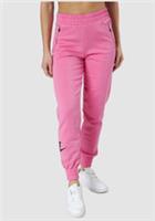 NIKE AIR SPORTSWEAR LOGO FLEECE PANTS JOGGERS - PINKSICLE CU5510-684 - WOMEN S - S Regular