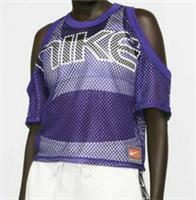 NIKE NIKELAB RARE NRG 90'S THROWBACK OLD SCHOOL MESH TOP AV8289-547 - WOMEN XS S - S Regular