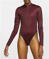 NIKE SPORTSWEAR PYTHON PRINTED LONG SLEEVE BODYSUIT TOP CJ6355-677 WOMEN XS S M - S Regular