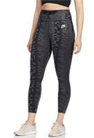 NIKE AIR EPIC FAST TIGHT LOGO PRINTED DRI FIT RUNNING TIGHTS CZ9388-010 WOMEN XS - XS Regular