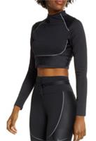 NIKE CITY READY REFLECTIVE RUNNING CROPPED LONG SLEEVE TOP CK7806-010 WOMEN XL - XL Regular