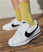 Nike Cortez GS Girls Boys Trainers White Black Size Uk 4,4.5,5,5.5