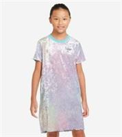 NIKE SPORTSWEAR SOFT STRETCH OMBRE VELOUR DRESS - DJ5829-695 KIDS GIRLS M