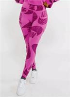 NIKE SPORTSWEAR ICON CLASH LOGO PRINT LEGGINGS - FUCHSIA CJ2059-691 - WOMEN XS - XS Regular