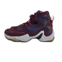 Nike Lebron XIII Trainers Purple & White Lace-Up Uk Men's Size 6 AB734