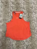 WOMENS NIKE DRI-FIT ONE LUXE CREW NECK TANK TOP ORANGE COLOUR SIZE XL - XL Regular