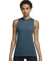 NIKE DRI FIT COLOURBLOCK TRAINING TANK TOP - DARK TEAL GREEN DA0892-393 WOMEN XS - XS Regular