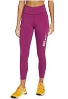 NIKE ONE TIGHT MID RISE SWOOSH LOGO DRI FIT TRAINING LEGGINGS DM7272-610 WOMEN S - S Regular